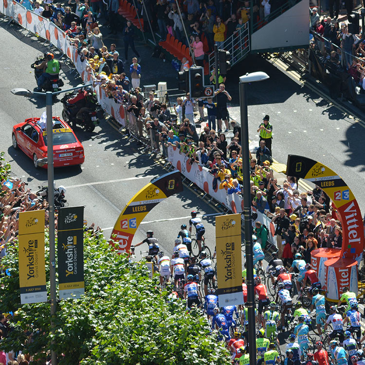 tour de france a Leeds