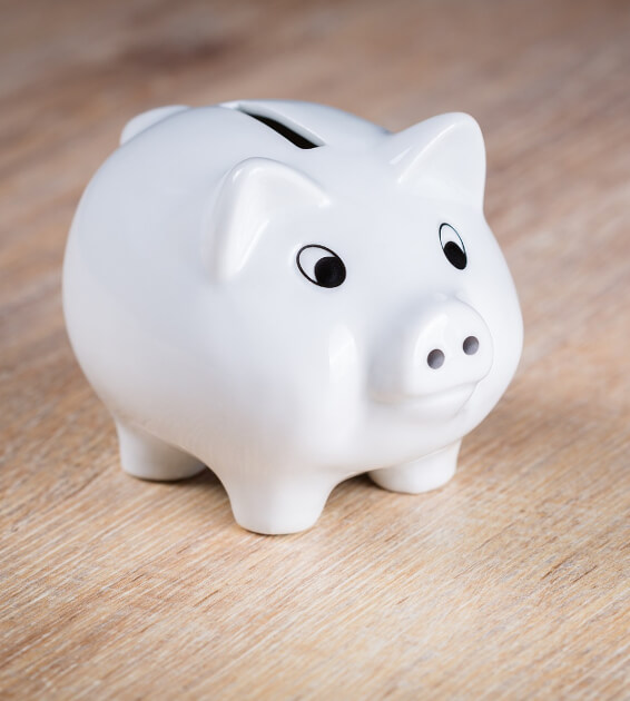 salvadanaio a forma di porcellino